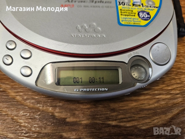 Дискмен Sony Walkman D-NE511 + Оригинално зарядно – Японски звук без компромиси, снимка 10 - MP3 и MP4 плеъри - 54752060