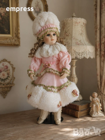 Порцеланова кукла Franklin Heirloom Dolls , снимка 2 - Колекции - 54594824