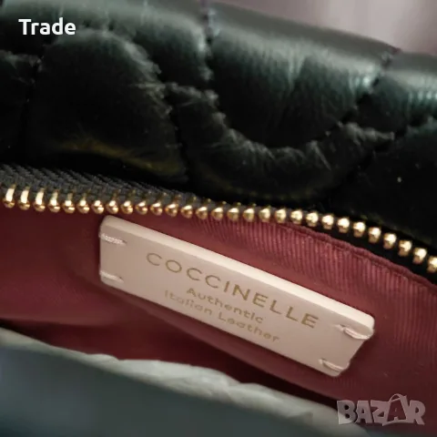 Оригинална чанта Естествена Кожа COCCINELLE  Намалена цена -43%, снимка 2 - Чанти - 55499117