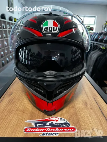 Мото каска за мотор AGV K5 HURICANE ,размер L 59-60 ,вградени очила 293.18 лв. / 149.90 €, снимка 5 - Аксесоари и консумативи - 55493591