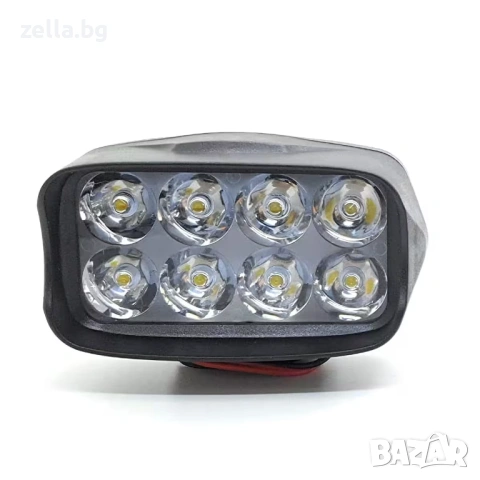 Универсален LED фар проектор 12W 3000LM 12-85V за мотоциклет, велосипед, тротинетка, ATV, IP65 10109, снимка 6 - Лед осветление - 54657837