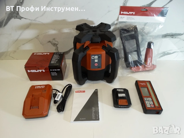 Hilti PR 30 HVSG A12 - Ротационен лазерен нивелир със зелен лъч