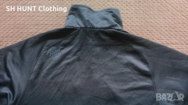 Snickers 9448 Work Moisture-Wicking Full Zip Midlayer Top размер L работна термо блуза W4-765, снимка 12 - Блузи - 55563051