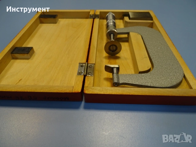 Микрометричен зъбомер USSR 50-75mm Gear Tooth Мicrometer, снимка 6 - Други инструменти - 54916186