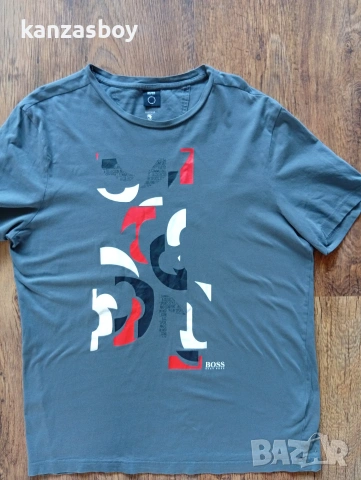 Hugo Boss Graphic logo - мъжка тениска р-р XL, снимка 5 - Тениски - 55066326