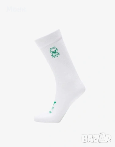 ADIDAS 1 Packs Kermit Socks White  Adidas x Kermit Socks са унисекс чорапи от мека и еластична матер