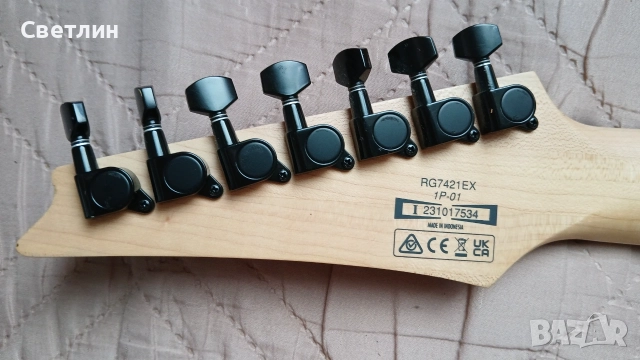 Ibanez RG 7421, 7 струнна електрическа китара , снимка 10 - Китари - 54857807
