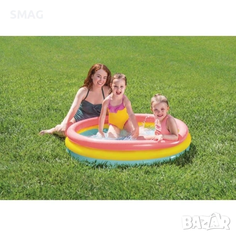 Детски басейн многоцветен Ø114x25см Intex_1038005