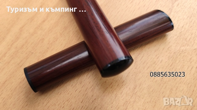 Малък нож с фиксирано острие от дамаска стомана, снимка 10 - Ножове - 54654545