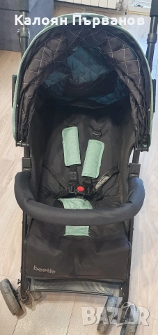 Лятна бебешка количка Kikka Boo Beetle, снимка 4 - Детски колички - 54863148