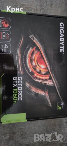 Продавам Видео Карта Gigabyte GeForce GTX 1050 Ti OC 4G