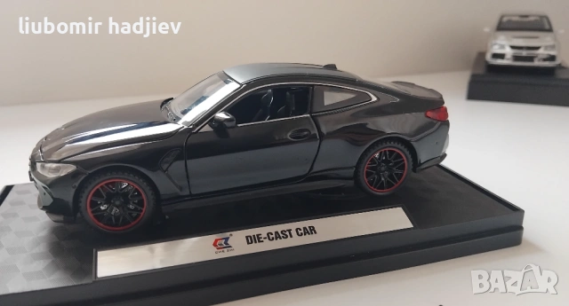 Метална количка Bmw M4, снимка 3 - Други - 54368020