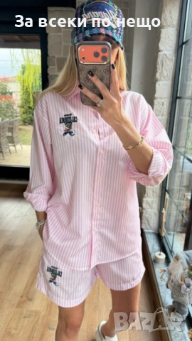 Дамски Летен Комплект👚🩳Дамски Къс Екип Код A1455, снимка 5 - Спортни екипи - 54877298