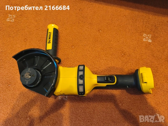 Aкумулаторен ъглошлайф DeWALT DCG418- 54 V, 125 мм, снимка 2 - Други инструменти - 55004752