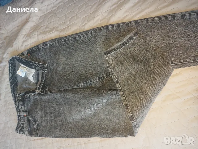 Дънки черни изчистен модел