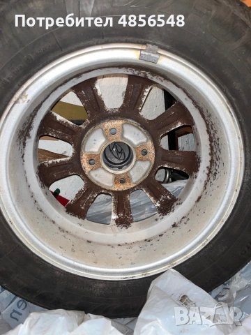 Оригинални Hyundai алуминиеви джанти 15” + гуми Goodyear 205/65 R15 – 200€, снимка 8 - Гуми и джанти - 54902845