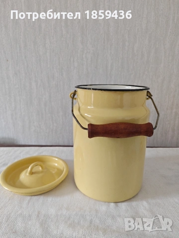 Емайлирана кана СССР 80гд., снимка 3 - Кани - 54091817