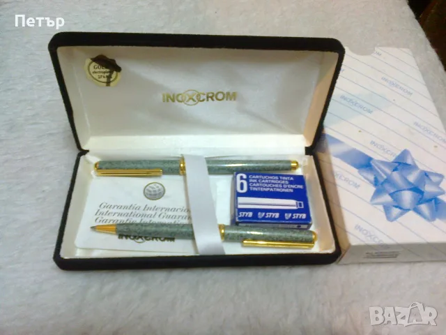 Луксозен комплект писалки, снимка 3 - Бизнес, икономика и право - 55408691