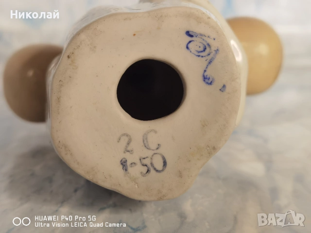 Стара Съветска Руска Порцеланова Фигура Полонски Завод Момичето с Гъбите, снимка 10 - Антикварни и старинни предмети - 54357473