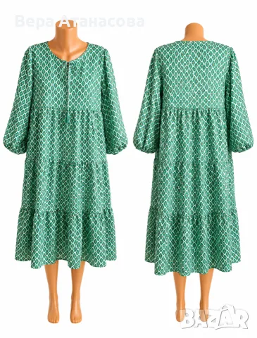 👗👗👗 Тренди рокля в свободна кройка🍀 м/л