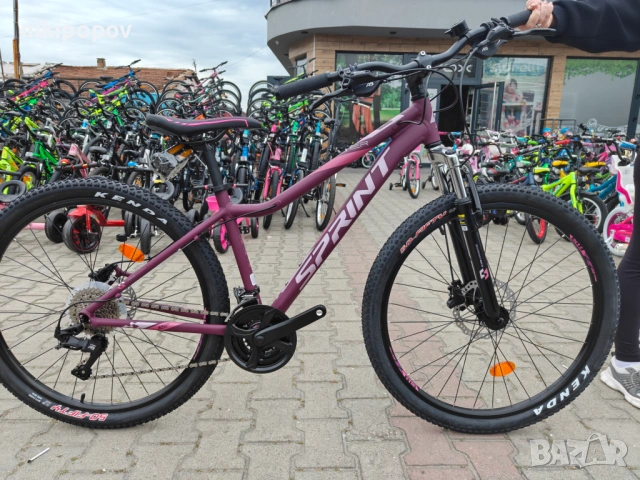 PA Алуминиев велосипед 27.5" HUNTER LADY розов, снимка 10 - Велосипеди - 54493552