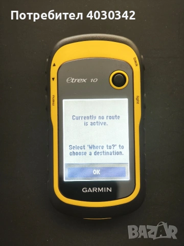 GPS Garmin eTrex 10 , снимка 3 - Garmin - 54974705