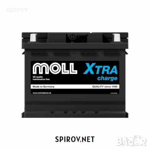 Акумулатор MOLL X-TRA Charge 12V 64Аh 620A