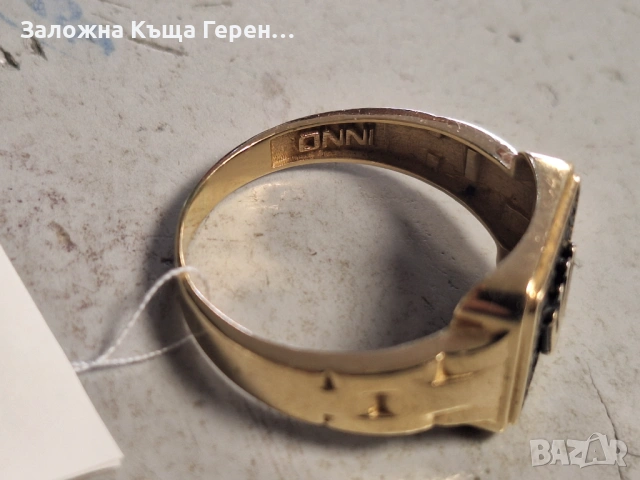 Мъжки златен пръстен 5,18гр., снимка 3 - Пръстени - 54327354