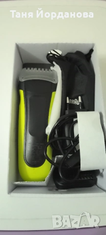 Самобръсначка за сухо бръснене Braun, модел 300BTK/GRN, в гаранция, снимка 4 - Електрически самобръсначки - 54164087