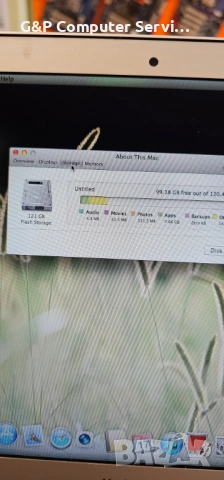 MacBook Air РАБОТЕЩ, за ремонт или за части !!!, снимка 4 - Лаптопи за дома - 54941098