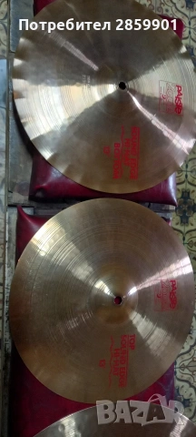Продавам Paiste 2002 чинели, снимка 2 - Ударни инструменти - 54603226