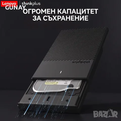 LENOVO K01-A 500GB Външен Хард Диск HDD Преносим USB 3.0 Памет за Лаптоп и Компютър SSD, снимка 8 - Твърди дискове - 55668633