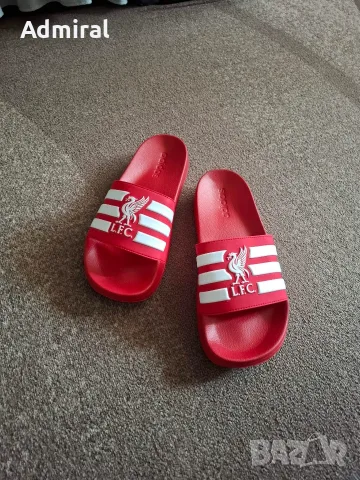 Чехли Adidas Liverpool Номер 42 UK9, снимка 2 - Мъжки чехли - 55332513