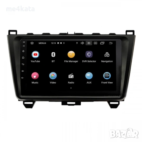9-инчова мултимедия за Mazda 6 (2007-2012) + Подарък камера, снимка 2 - Аксесоари и консумативи - 54861042