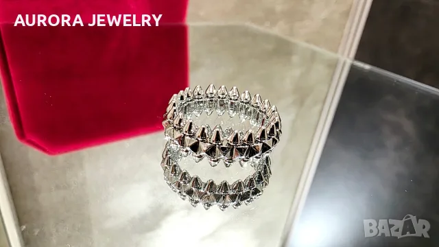 CARTIER Clash de Cartier White Gold Дамски Пръстен, снимка 8 - Пръстени - 52916807