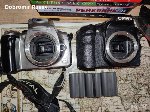 Две тела на Canon (300D + 40D) + 3 батерии