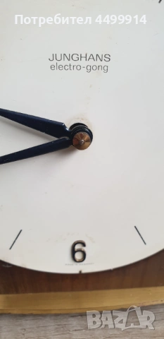 Настолен часовник JUNGHANS Електроник, снимка 5 - Антикварни и старинни предмети - 54008271