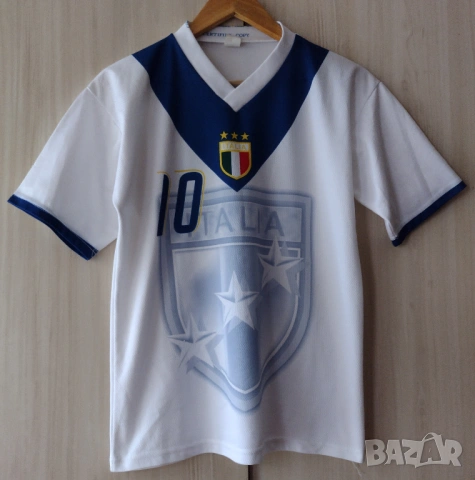 Italy / Totti #10 - мъжка футболна тениска на Италия, снимка 9 - Спортни дрехи, екипи - 54727731