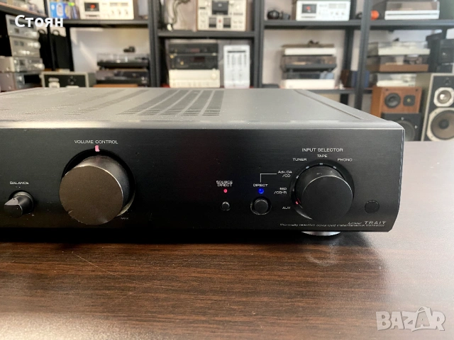 Транзисторен усилвател Kenwood, снимка 3 - Ресийвъри, усилватели, смесителни пултове - 54293131