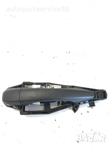 Външна дръжка за задна лява врата черна за Citroën C4 B7 (2014) 9674812180 75000 км