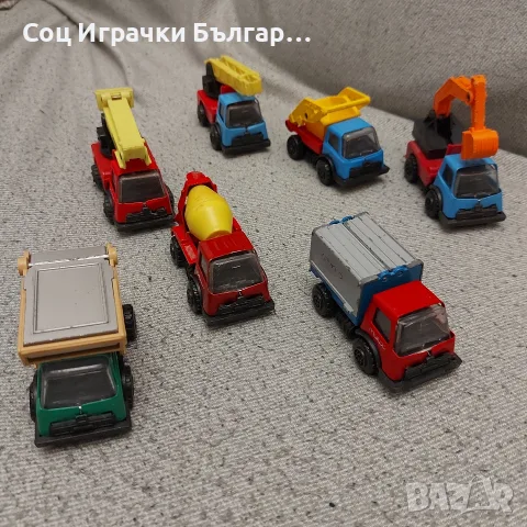 Стари Соц Камиончета Играчки Микро Мир Разград , снимка 2 - Колекции - 55389106