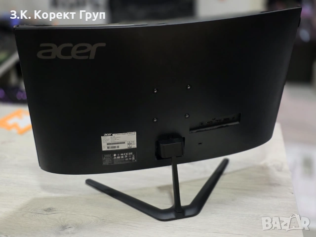 Монитор ACER Nitro ED270R 180.00 Hz, HDMI, DisplayPort, BLACK, снимка 3 - Монитори - 54805396