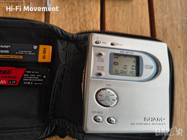 Минидиск player SHARP MD-MT170 portable recorder, снимка 9 - Аудиосистеми - 54377285