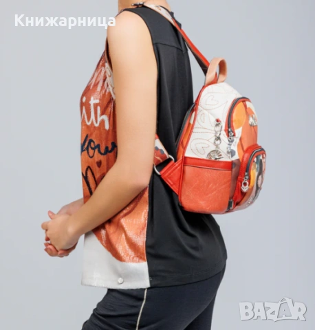 Раница против кражба - Anekke Alma, 40705-213, снимка 4 - Раници - 54371650