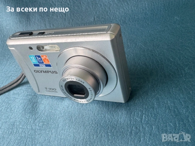 Цифров фотоапарат  Olympus T-100  , 12mp , 3x zoom, снимка 14 - Фотоапарати - 54503516