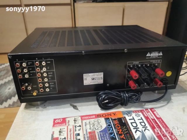 SONY TA-F550ES AMPLIFIER-MADE IN JAPAN ВНОС SWISS 1207261026L1, снимка 17 - Ресийвъри, усилватели, смесителни пултове - 55247380