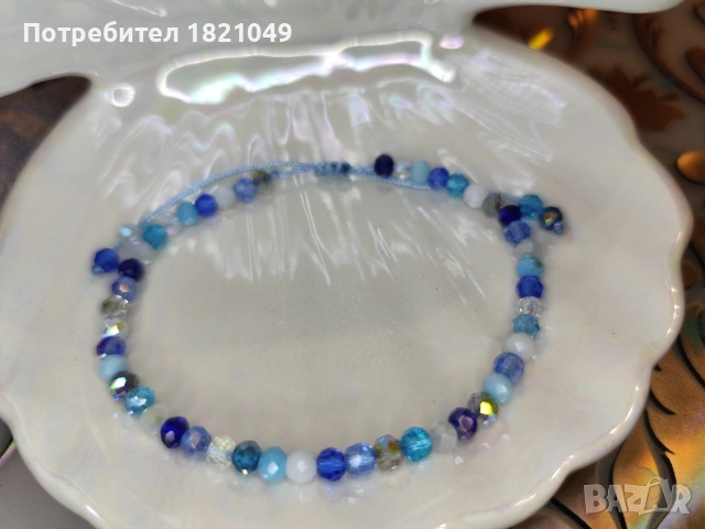 Комплект: гривна за глезен и ръка, снимка 2 - Гривни - 55053086