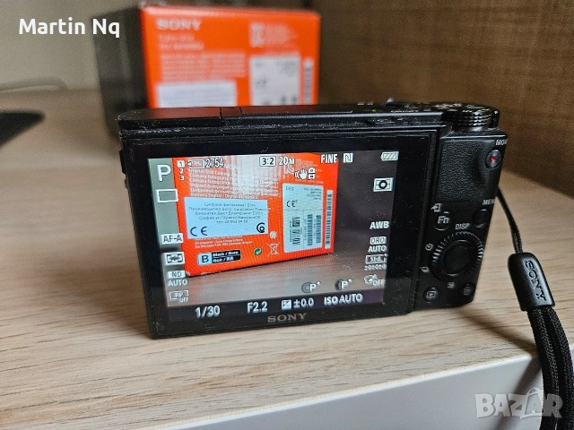 Sony Rx100VA 5А, снимка 3 - Фотоапарати - 54149722