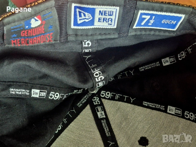 Оригинална шапка New Era 59FIFTY - NY Yankees (Paisley Gold, снимка 7 - Шапки - 54482812
