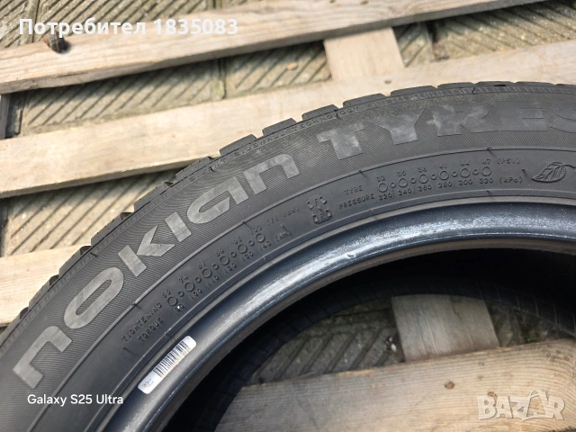 4бр. зимни гуми 215/55/17 Nokian, снимка 8 - Гуми и джанти - 54584140